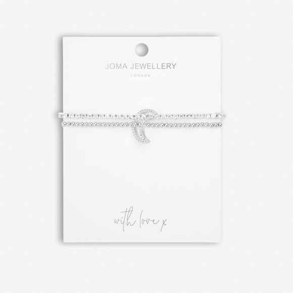 Joma Jewellery Lila Lustre Moon Bracelet. - Gifteasy Online