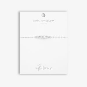 Joma Jewellery Nova Heart Cluster Bracelet - Gifteasy Online