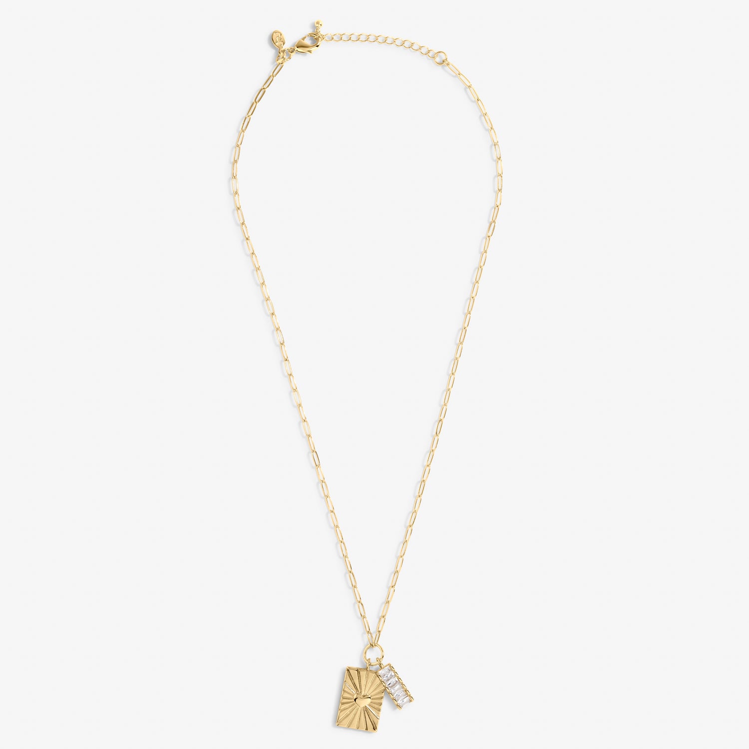 Joma Jewellery Nova Heart Cluster Necklace Gifteasy Online