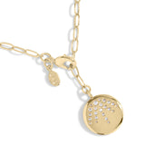 Joma Jewellery Nova Crystal Lariat Gold Necklace - Gifteasy Online