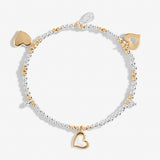 Joma Jewellery  Life's A Charm collection, 'Heart Of Gold' Bracelet - Gifteasy Online