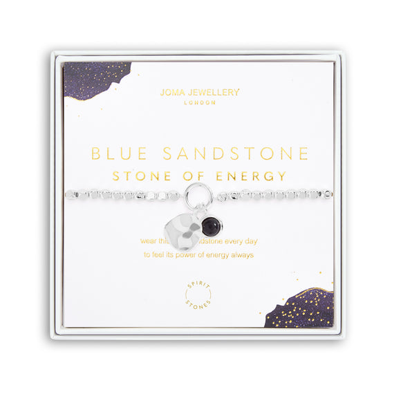 Joma Jewellery Spirit Stones Blue Sandstone Bracelet - Gifteasy Online