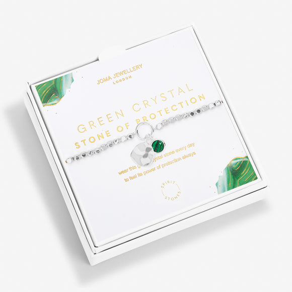 Joma Jewellery Spirit Stones Green Crystal Bracelet - Gifteasy Online