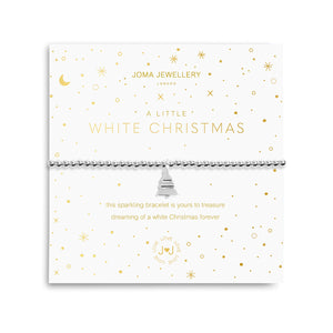 Joma Jewellery Christmas A Little 'White Christmas' Bracelet - Gifteasy Online