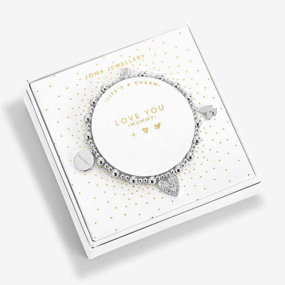Joma Jewellery Life's A Charm 'Love You Mummy' Bracelet