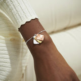Affirmation Discs 'Positivity' Bracelet By Joma Jewellery