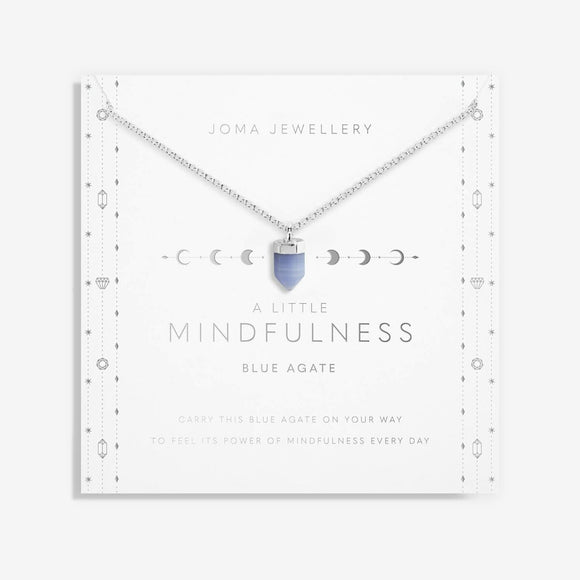 Affirmation Crystal A Little 'Mindfullness' Necklace By Joma Jewellery