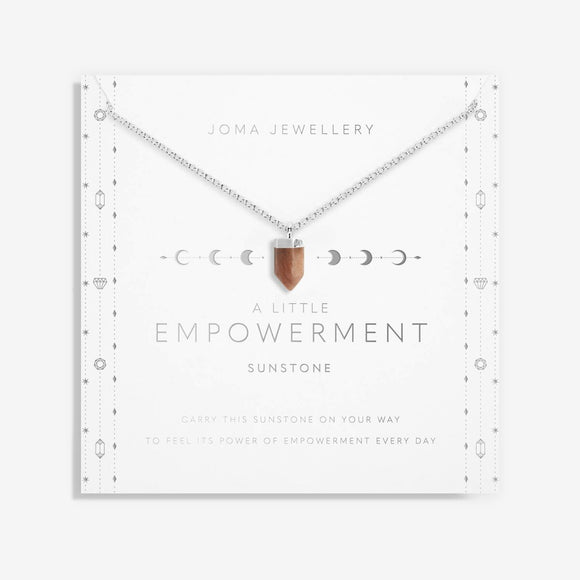 Affirmation Crystal A Little 'Empowerment' Necklace By Joma Jewellery