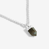 Affirmation Crystal A Little 'Wisdom' Necklace By Joma Jewellery