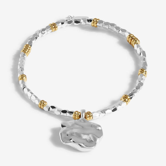 Joma Jewellery Summer Solstice Faceted Silver and Gold Bracelet