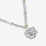 Joma Jewellery Summer Solstice Faceted Silver and Gold Necklace