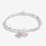 Joma Jewellery Spirit Stones Rose Crystal Silver Bracelet