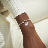 Joma Jewellery Spirit Stones Rose Crystal Silver Bracelet