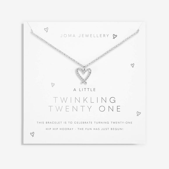 Joma Jewellery A Little 'Twinkling Twenty One' Necklace