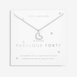Joma Jewellery A Little 'Fabulous Forty' Necklace