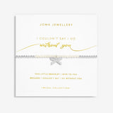 Joma Jewellery Bridal Pearl A Little I Couldn't Say I Do Without You Bracelet