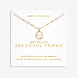 Joma Jewellery My Moments 'Just For You Beautiful Friend ' Necklace