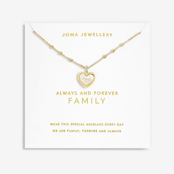 Joma Jewellery My Moments 'Always And Forever Family ' Necklace