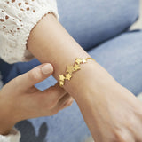 Joma Jewellery Bracelet Bar Gold Stars Bracelet