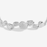 Joma Jewellery Bracelet Bar Silver Pebbles Bracelet