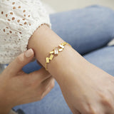 Joma Jewellery Bracelet Bar Gold Baguette Bracelet