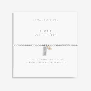 A Little Wisdom Pearl  Bracelet By Joma Jewellery