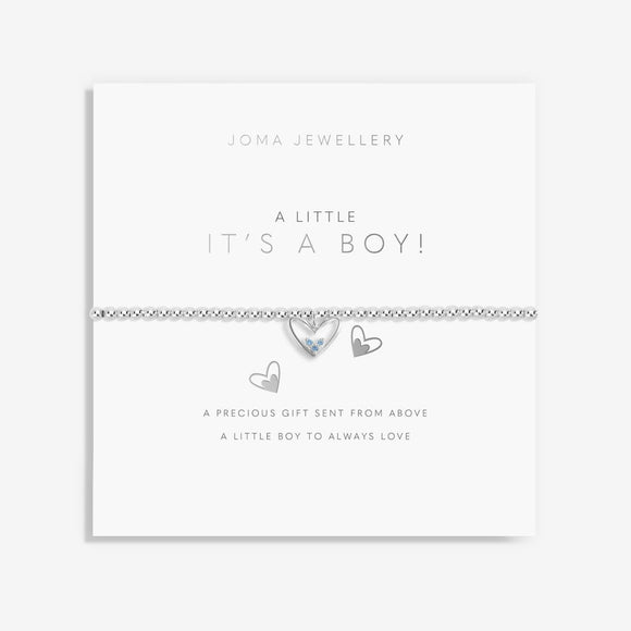 A Little It's A Boy Bracelet By Joma Jewellery