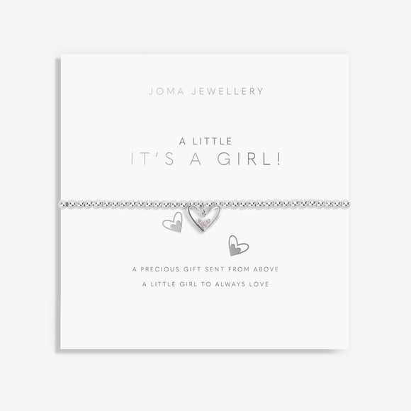 A Little It's A Girl Bracelet By Joma Jewellery