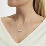Radiant Treasures Gems Bar Necklace By Joma Jewellery