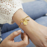 Riva Love Rose Quartz  Bracelet By Joma Jewellery