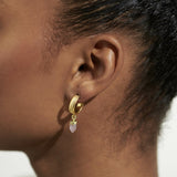 Riva Love Rose Quartz Earrings By Joma Jewellery