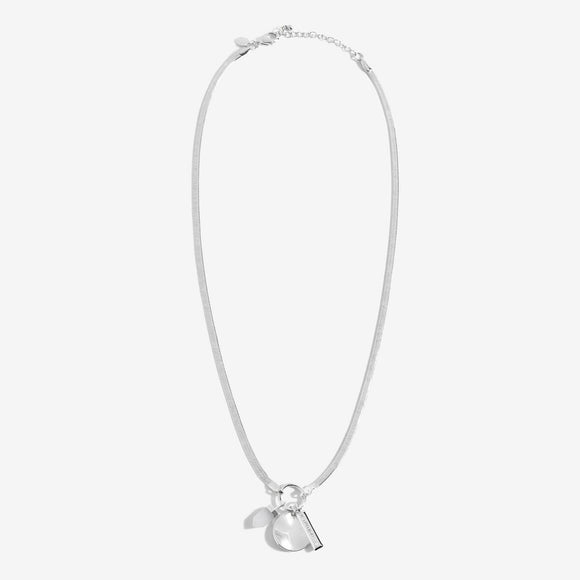 Riva Intuition Clear Quartz Necklace By Joma Jewellery