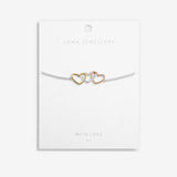 Florence Linked Hearts Bracelet By Joma Jewellery
