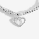 Lila Hearts Layered Bracelet By Joma Jewellery