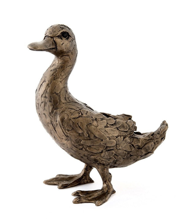 Frith Sculpture - Darcy Duck sculpture in Cold Cast Bronze. - Gifteasy Online