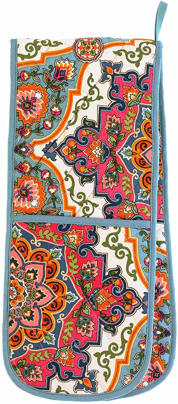 Ulster Weavers Moroccan Tiles Double Oven Glove - Gifteasy Online