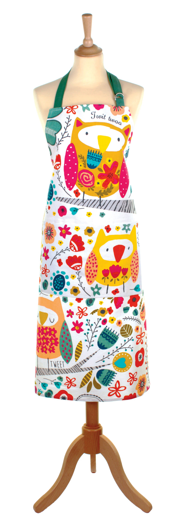 Cotton Apron Twit Twoo Design by Ulster Weavers - Gifteasy Online