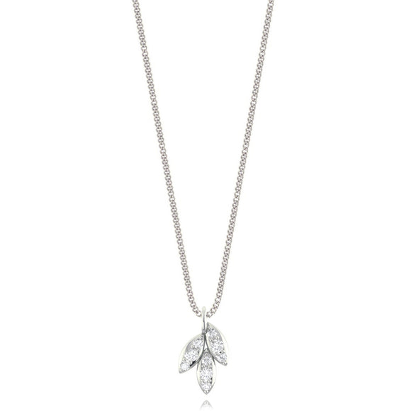Joma Jewellery - Birthday Wishes Snowdrop Necklace - Gifteasy Online