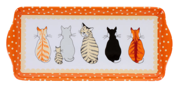 Small Tray Cats in Waiting by Ulster Weavers - Gifteasy Online