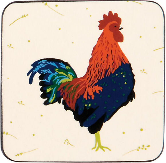 Ulster Weavers Coasters Rooster Cockerel 4 - Gifteasy Online