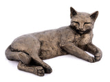 Frith Sculptures Cold Cast Bronze Polly Contented Cat by Paul Jenkins - Gifteasy Online