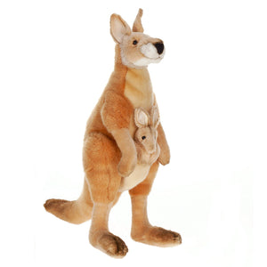 Plush Soft Toy Red Kangaroo by Hansa.43cm 3642 - Gifteasy Online