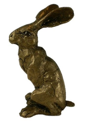 Frith Sculpture HUEY HARE Bronze Baby Hare Statue by Paul Jenkins - Gifteasy Online