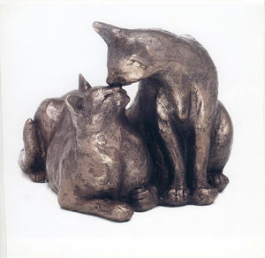 Frith Sculptures Felix and Oscar' Bronze Cat Sculpture by Paul Jenkins - Gifteasy Online