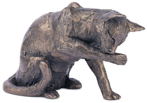 Frith Sculptures Bronze cat Muffin by Paul Jenkins - Gifteasy Online