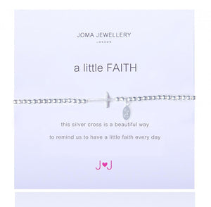 A Little Faith Bracelet Silver Plated By Joma Jewellery - Gifteasy Online