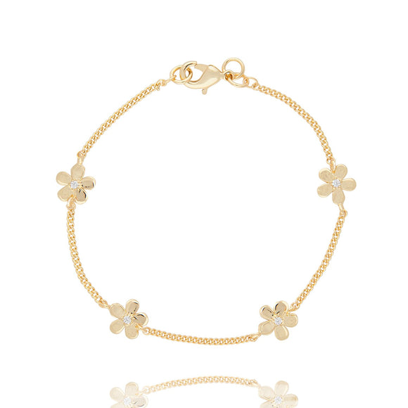 Daisy Chain Bracelet Gold By Joma Jewellery - Gifteasy Online