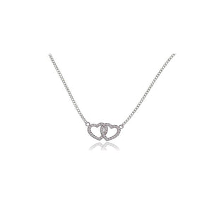 Heart to Heart Necklace By Joma Jewellery - Gifteasy Online