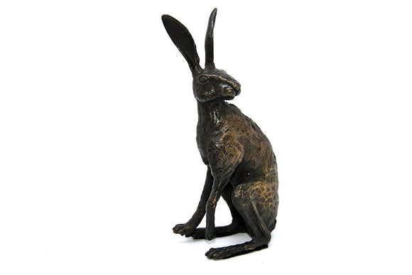 Unique Bronze Hot Cast Solid Bronze Watching Hare - Gifteasy Online