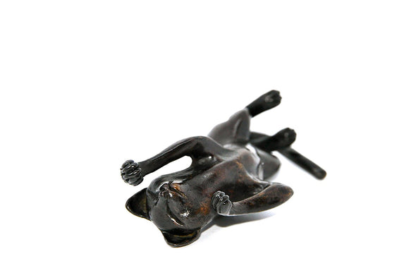 Unique Bronze Limited Edition Hot Cast Solid Bronze Playing Cat - Gifteasy Online